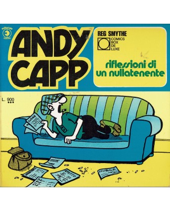 Comics Box Deluxe 10 Andy Capp riflessioni nullatenente di Smythe ed. Corno BO09