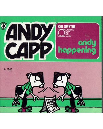 Comics Box Deluxe 12 Andy Capp Andy happening di Smythe ed. Corno BO09