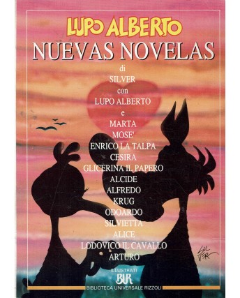 Lupo Alberto nuevas novelas di Silver ed. BUR BO06