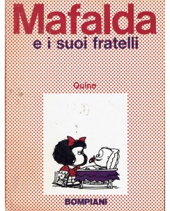 Mafalda e i suoi fratelli di Quino ed. Bompiani BO14