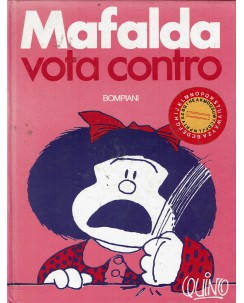 Mafalda vota contro di Quino ed. Bompiani BO14