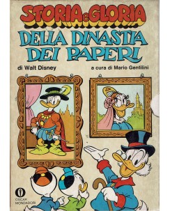 Storia e gloria dinastia paperi 1/2 di Walt Disney ed. Mondadori BO13