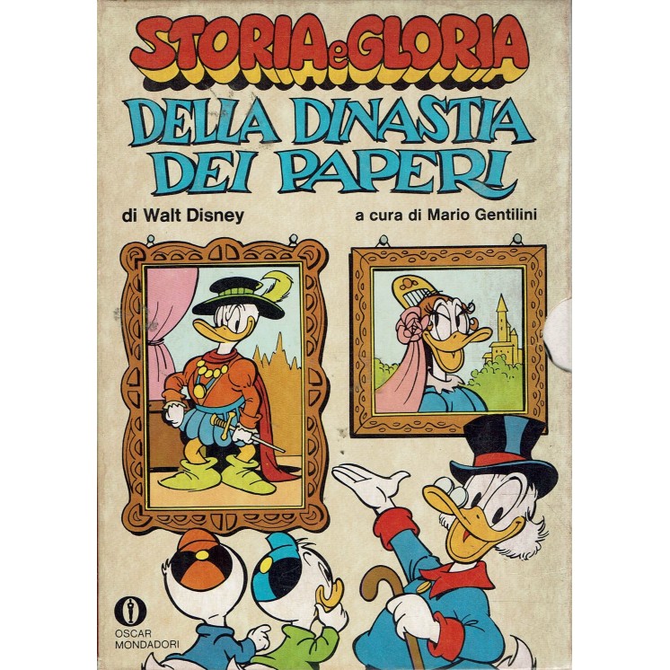 Storia e gloria dinastia paperi 1/2 di Walt Disney ed. Mondadori BO13