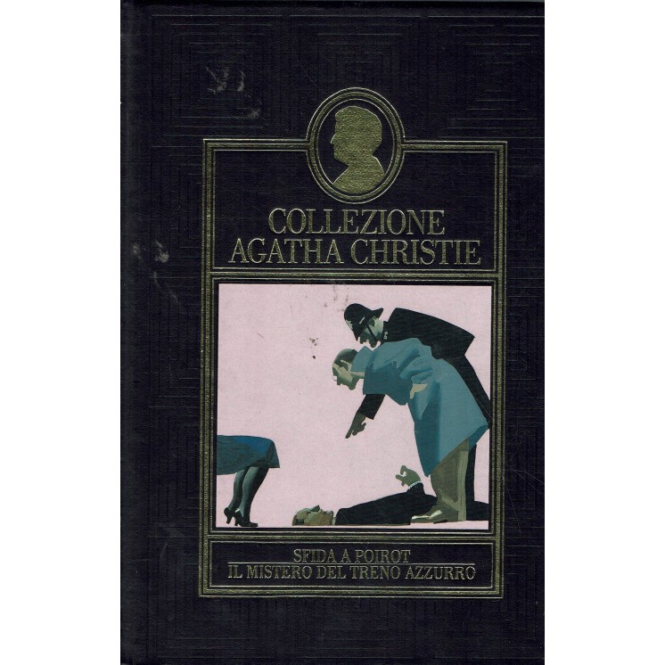 Collezione A. Christie : sfida Poirot/mistero treno azzurro ILL.TO ed. CDE A51