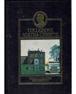 Collezione A. Christie : Poirot e quattro/macabro quiz ILL.TO ed. CDE A48