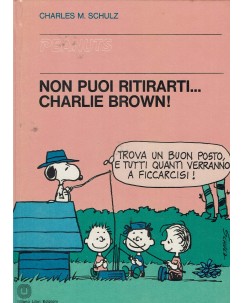 Peanuts : non puoi ritirarti Charlie Brown di Shulz ed. Milano Libri BO09