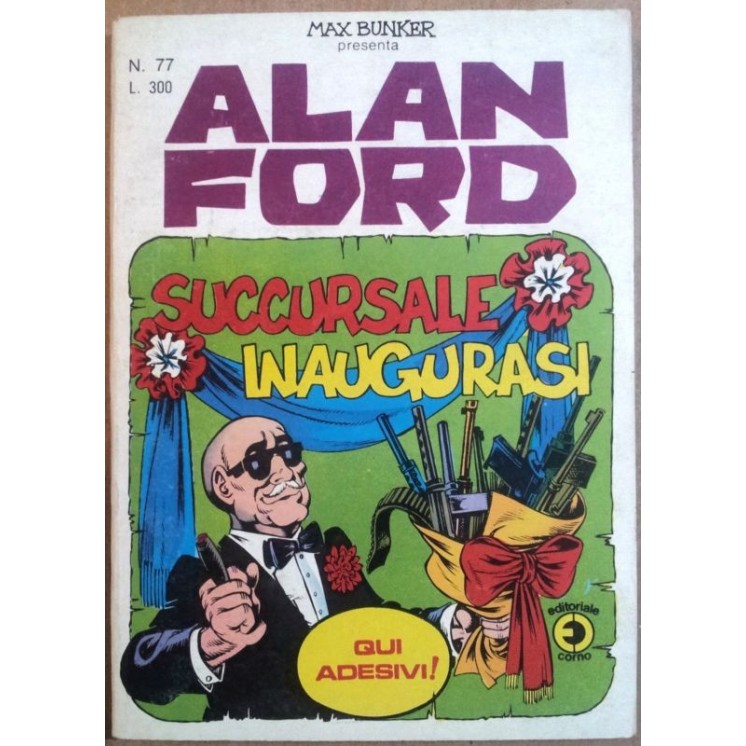 Alan Ford n. 77 * Max Bunker * Ed. Corno 2,40€