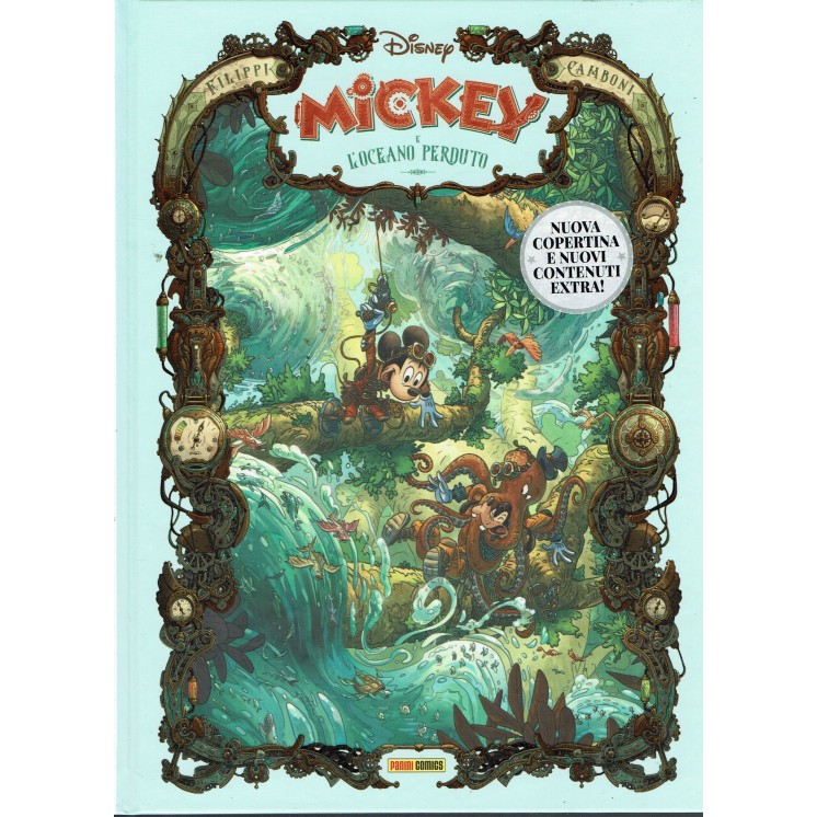 Mickey e oceano perduto nuova copertina di Camboni NUOVO ed. Panini Comics FU51