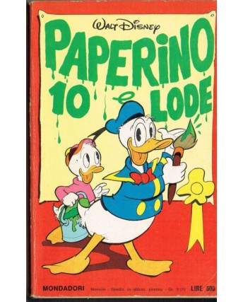 Classici Disney 14 Paperino 10 e lode II serie di Walt Disney ed. Mondadori BO03