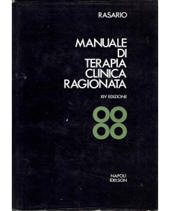 Rasario : manuale di terapia clinica ragionata ed. Napoli Idelson A58