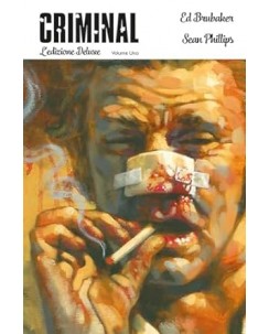 Criminal edizione Deluxe 1 di Brubaker CARTONATO RISTAMPA NUOVO ed. Panini FU24