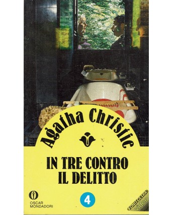 Agatha Christie : in tre contro il delitto ed. Oscar Mondadori A81