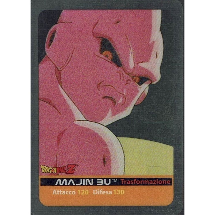 Lamincards Dragon Ball Z Edibas Serie X Metal Majin Bu 91 Gd39