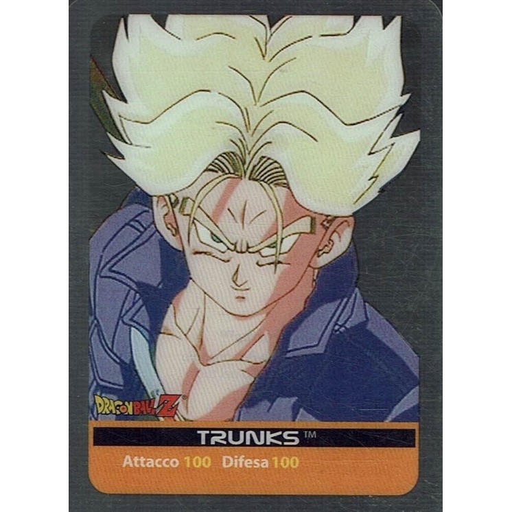 Lamincards Dragon Ball Z Edibas Serie X Metal Trunks 57 Gd39