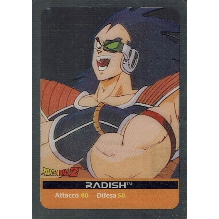 Lamincards Dragon Ball Z Edibas Serie X Metal Radish 93 Gd39