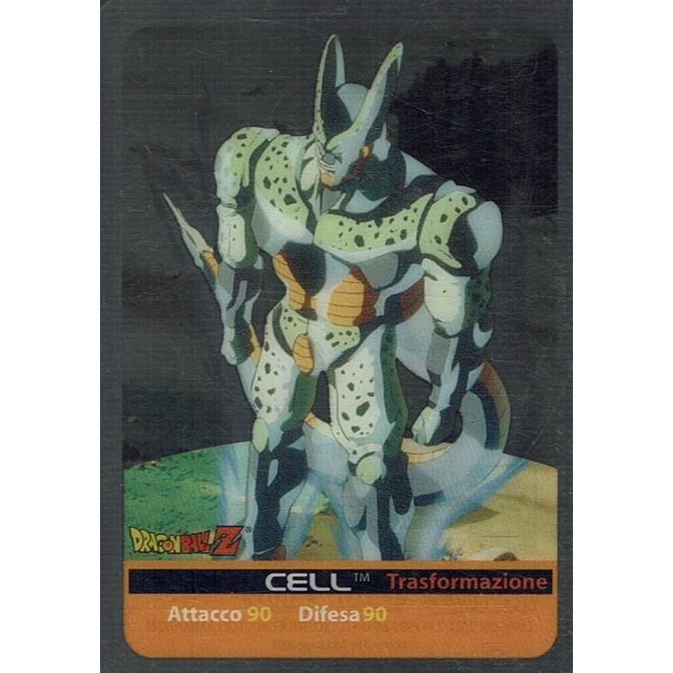 Lamincards Dragon Ball Z Edibas Serie X Metal Cell 70 Gd39