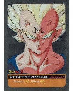 Lamincards Dragon Ball Z Edibas Serie X Metal Vegeta posseduto 99 Gd39