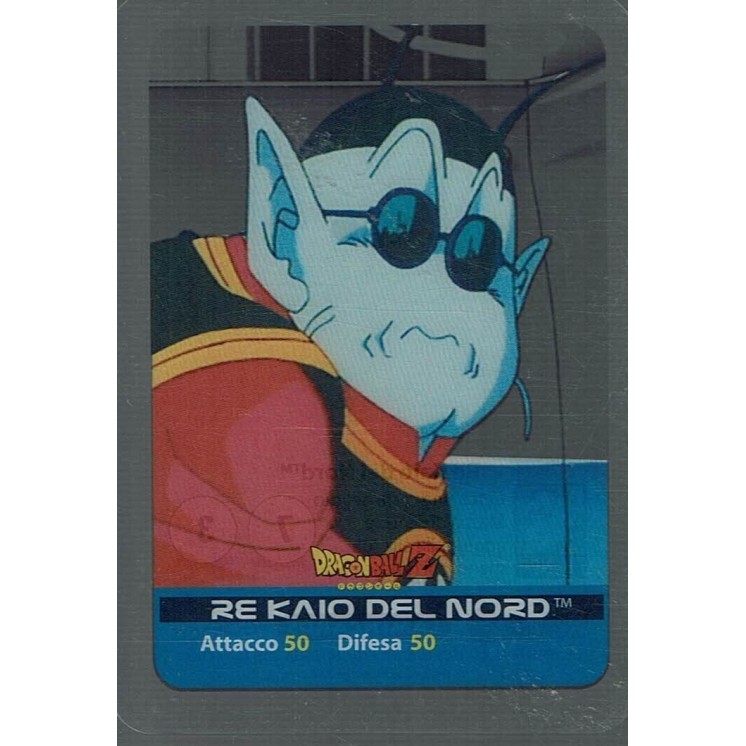 Lamincards Dragon Ball Z Edibas Serie Oro Re Kaio del Nord 98 Gd32