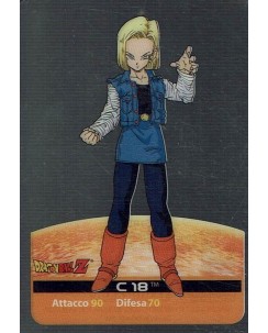 Lamincards Dragon Ball Z Edibas Serie X Metal C 18 29 Gd39