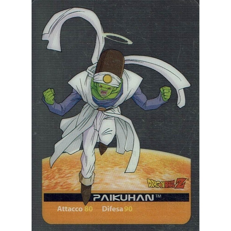 Lamincards Dragon Ball Z Edibas Serie X Metal Paikuhan 30 Gd39