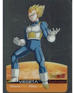 Lamincards Dragon Ball Z Edibas Serie X Metal Vegeta 34 Gd39