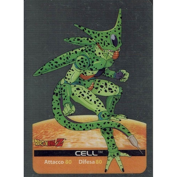 Lamincards Dragon Ball Z Edibas Serie X Metal Cell 36 Gd39