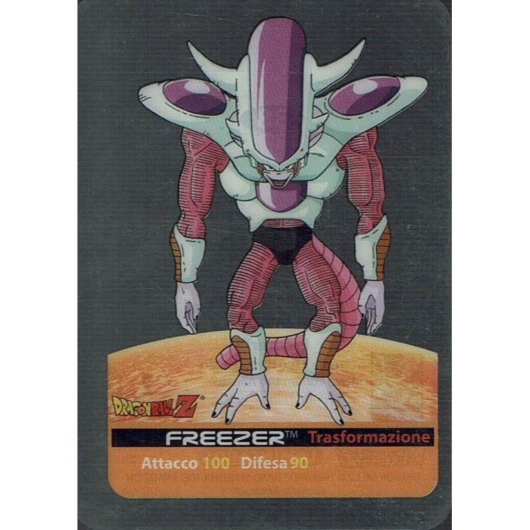 Lamincards Dragon Ball Z Edibas Serie X Metal Freezer 38 Gd39