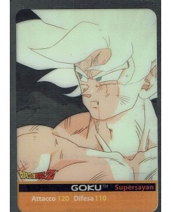 Lamincards Dragon Ball Z Edibas Serie X Metal Goku 44 Gd39