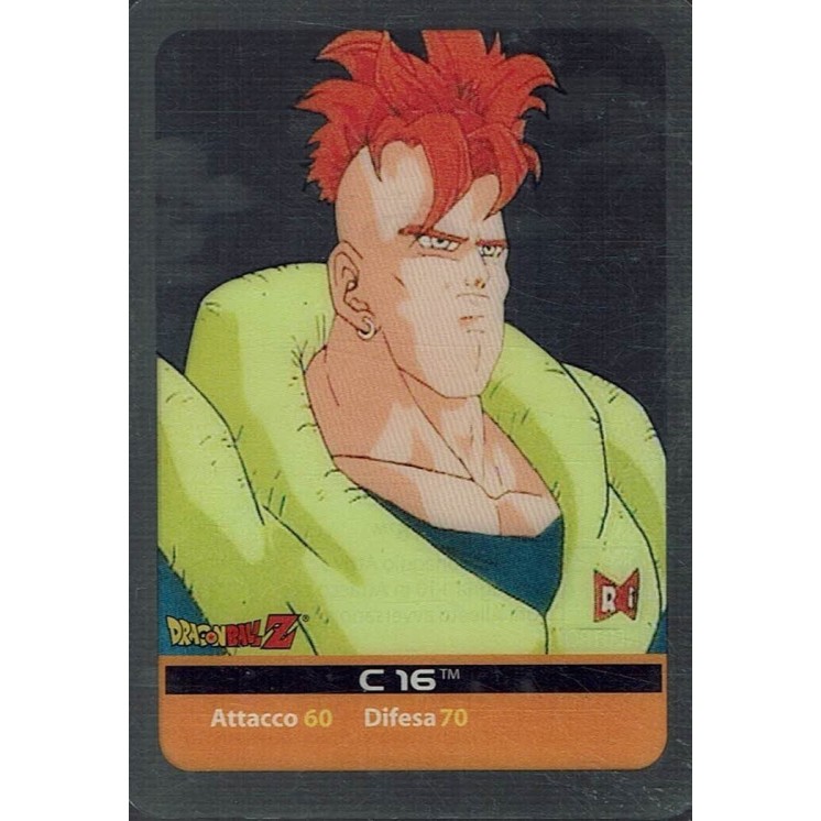 Lamincards Dragon Ball Z Edibas Serie X Metal C 16 59 Gd39