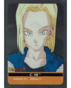 Lamincards Dragon Ball Z Edibas Serie X Metal C 18 60 Gd39