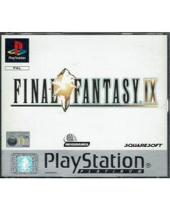 Videogioco Playstation Platinum Final Fantasy IX 4 dischi ed. Squaresoft B04