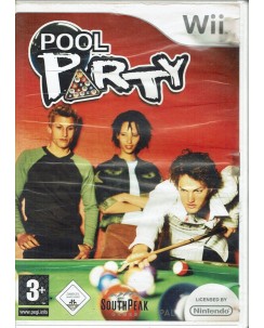 Videogioco WII Pool Party ed. SouthPeak B04