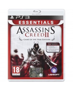 Videogioco Playstation 3 Assassin's Creed II ITA USATO 18+ Ubisoft PS3 B03