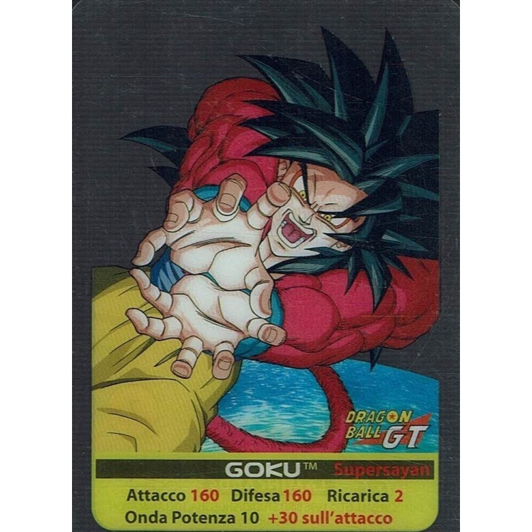 Lamincards Dragon Ball GT Edibas Serie Smeraldo Goku Jr. 46 Gd24
