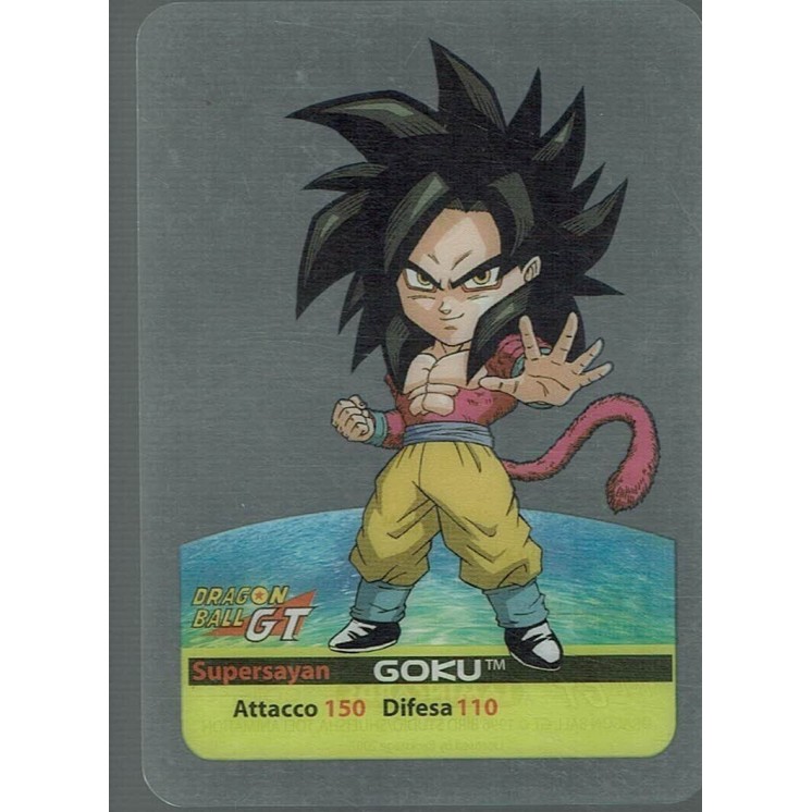 Lamincards Dragon Ball GT Edibas Serie Smeraldo Goku 43 Gd24