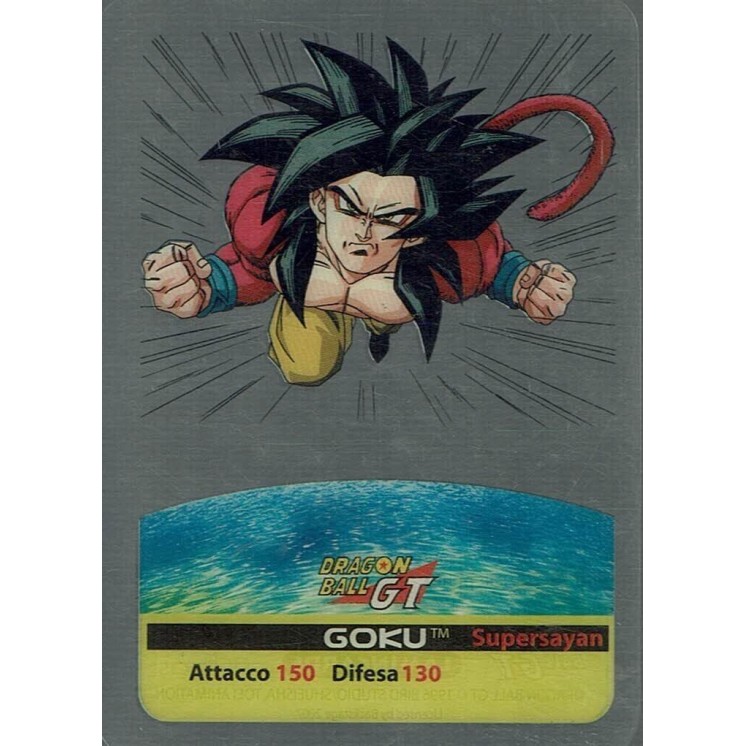 Lamincards Dragon Ball GT Edibas Serie Smeraldo Goku 41 Gd24