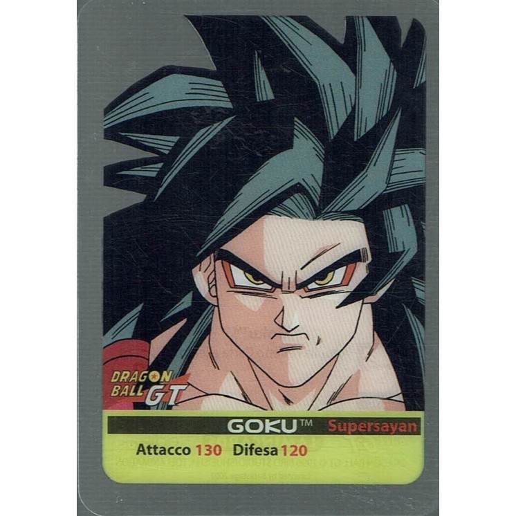 Lamincards Dragon Ball GT Edibas Serie Smeraldo Goku 36 Gd24