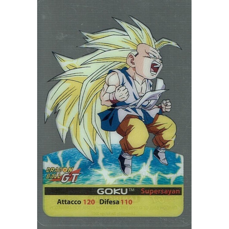Lamincards Dragon Ball GT Edibas Serie Smeraldo Goku 32 Gd24