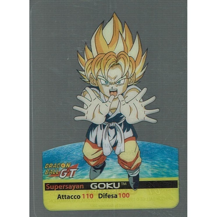 Lamincards Dragon Ball GT Edibas Serie Smeraldo Goku 27 Gd24