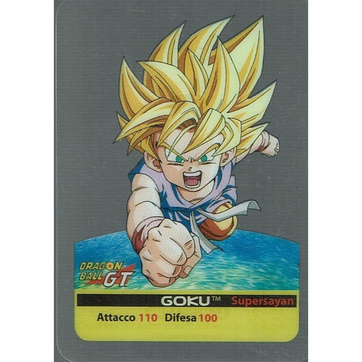 Lamincards Dragon Ball GT Edibas Serie Smeraldo Goku 24 Gd24