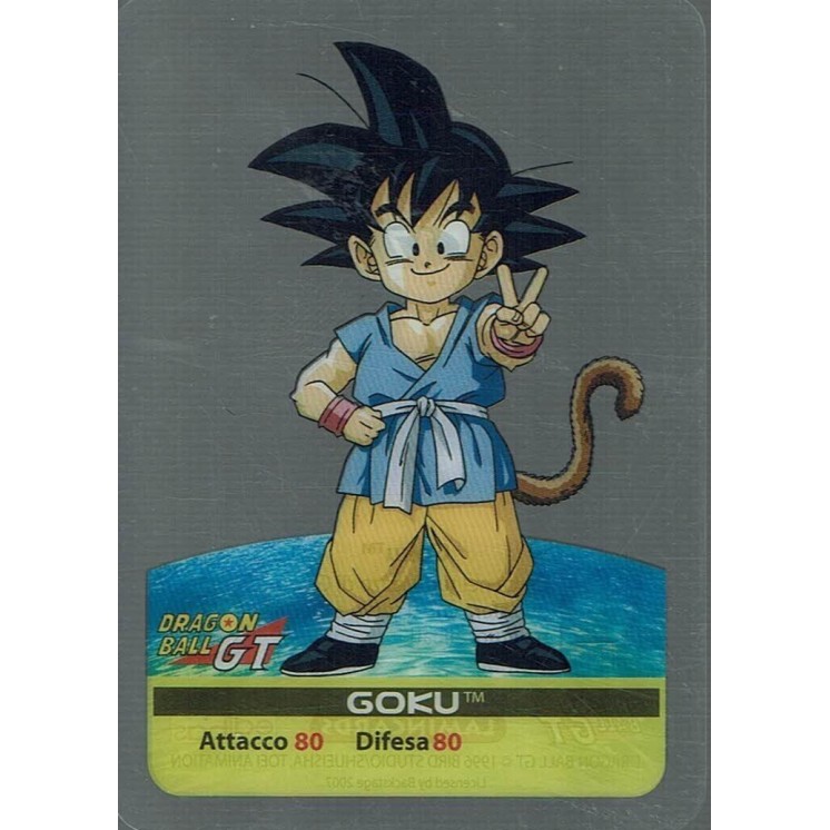 Lamincards Dragon Ball GT Edibas Serie Smeraldo Goku 17 Gd24