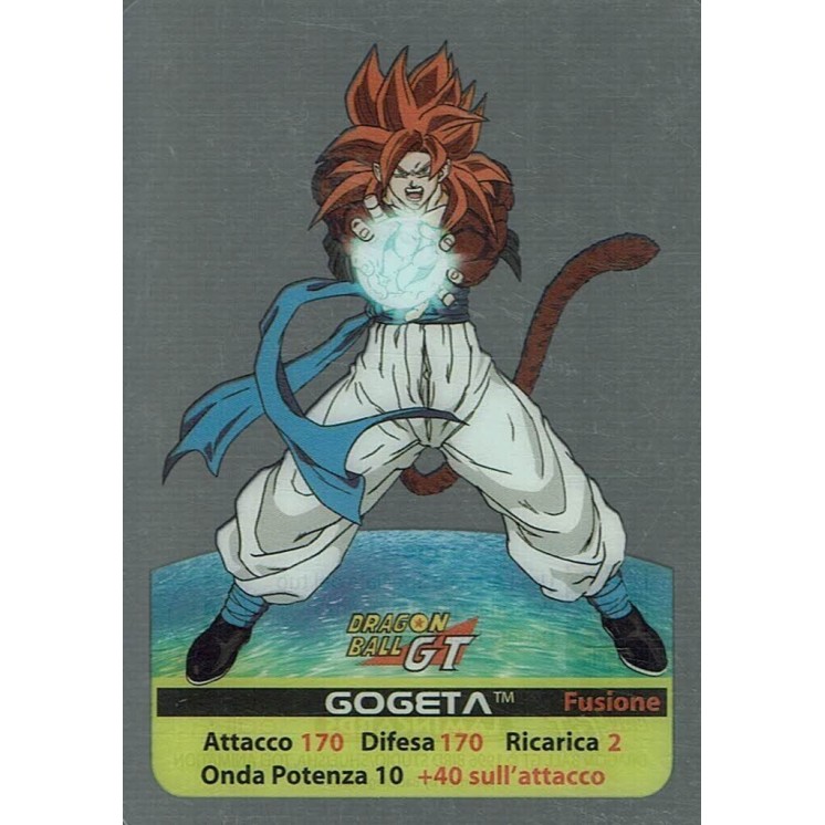 Lamincards Dragon Ball GT Edibas Serie Smeraldo Gogeta 12 Gd24