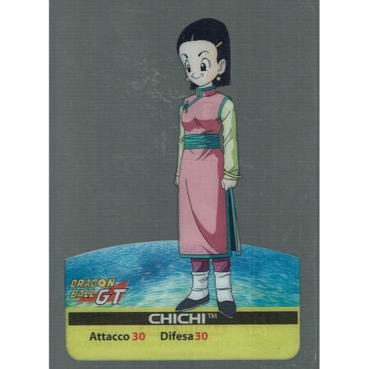 Lamincards Dragon Ball GT Edibas Serie Smeraldo Chichi 3 Gd24