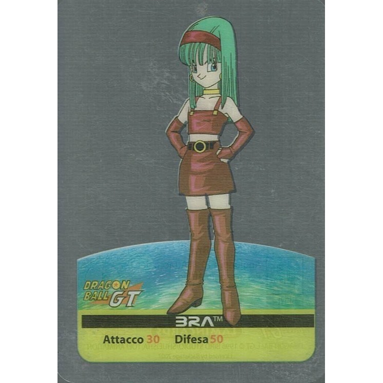 Lamincards Dragon Ball GT Edibas Serie Smeraldo Bra 1 Gd24