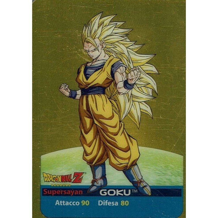 Lamincards Dragon Ball Z Edibas Serie Oro Goku 14 Gd05