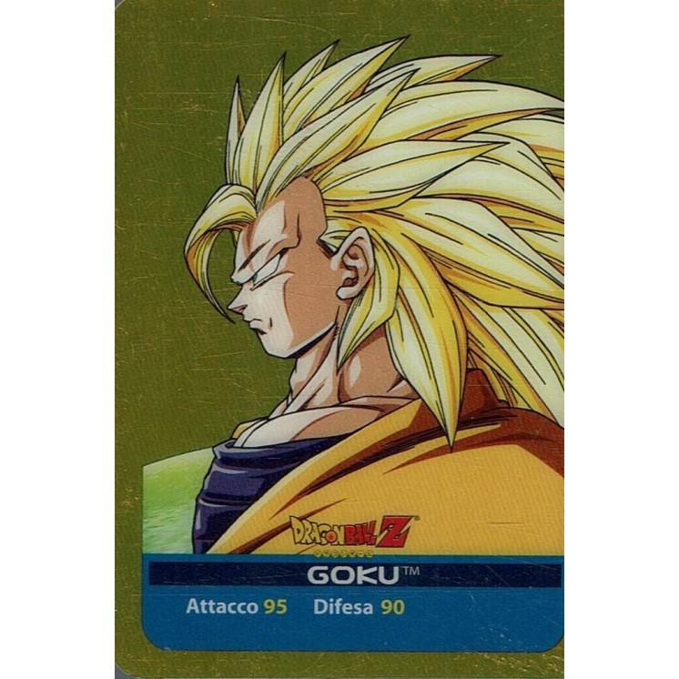 Lamincards Dragon Ball Z Edibas Serie Oro Goku 18 Gd05