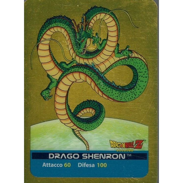 Lamincards Dragon Ball Z Edibas Serie Oro Drago Shenron 58 Gd05