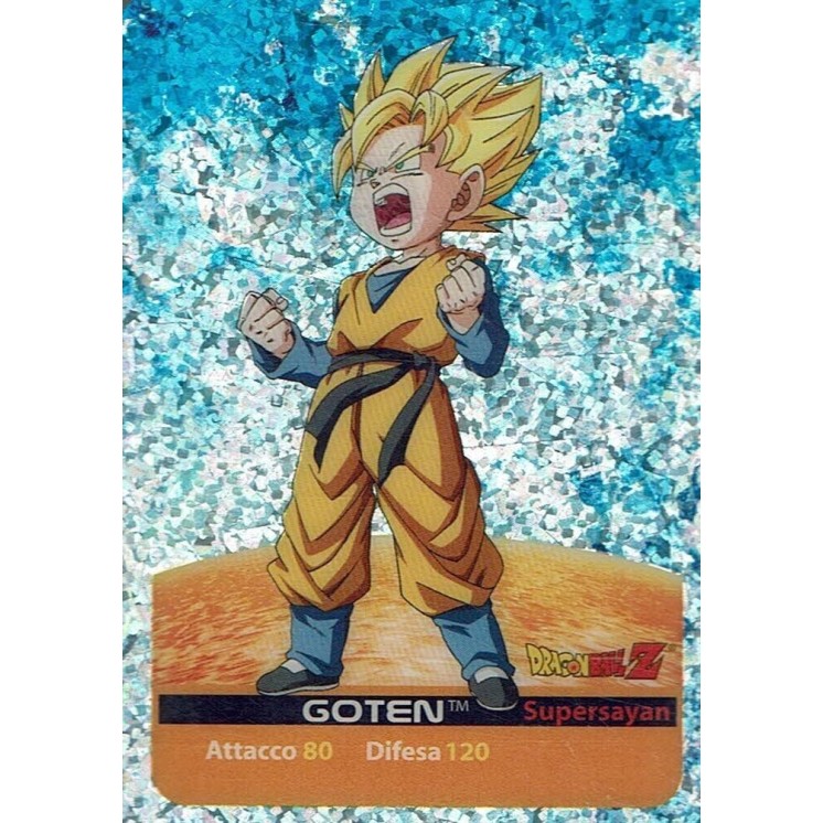 Lamincards Dragon Ball Z Edibas Serie X Metal Goten G05 Gd04