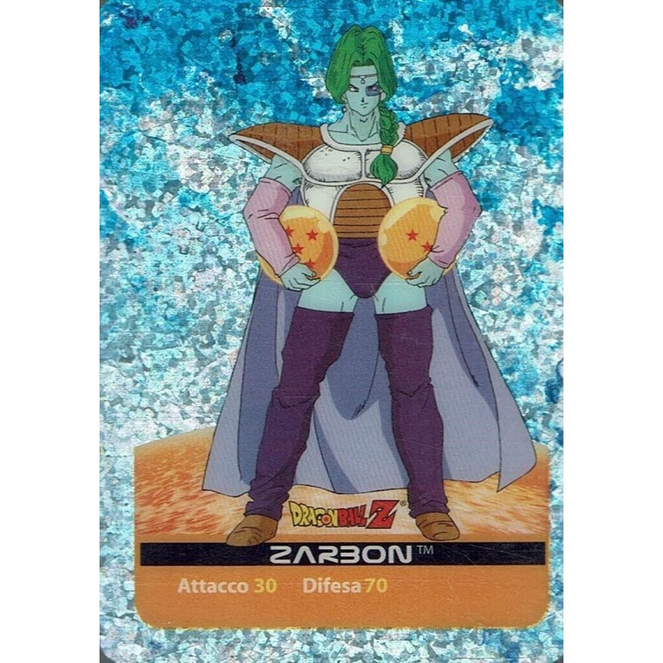 Lamincards Dragon Ball Z Edibas Serie X Metal Zarbon G18 Gd04