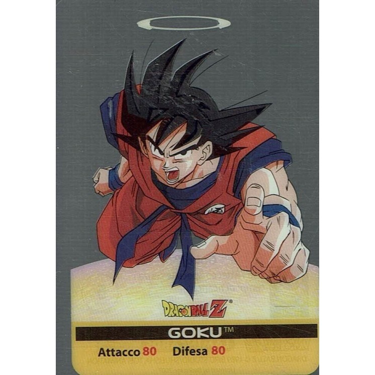 Lamincards Dragon Ball Z Edibas Serie Platino Goku 13 Gd34